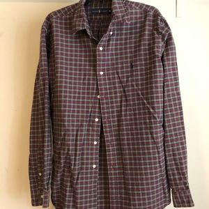 Ralph Lauren Polo Mens XL Long Sleeve Button Dress Shirt
